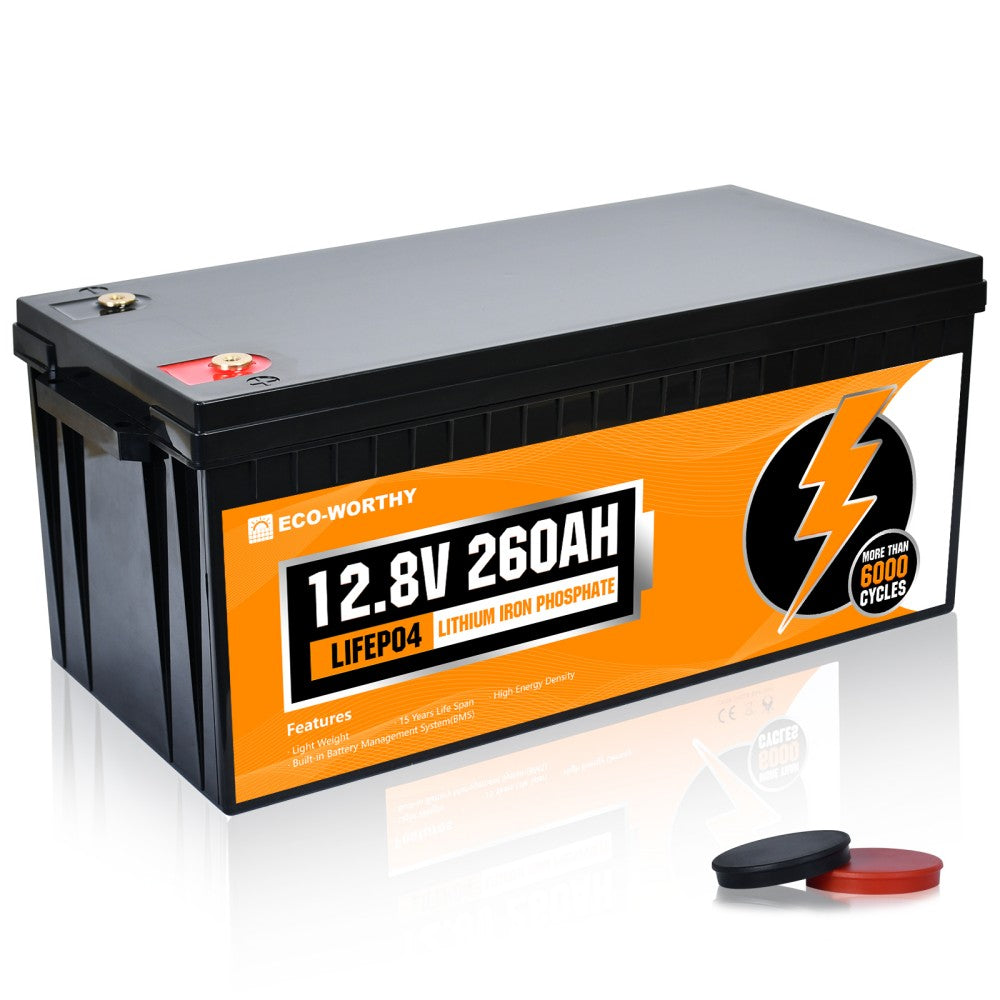 Batterie lithium LiFePO4 12V 260Ah