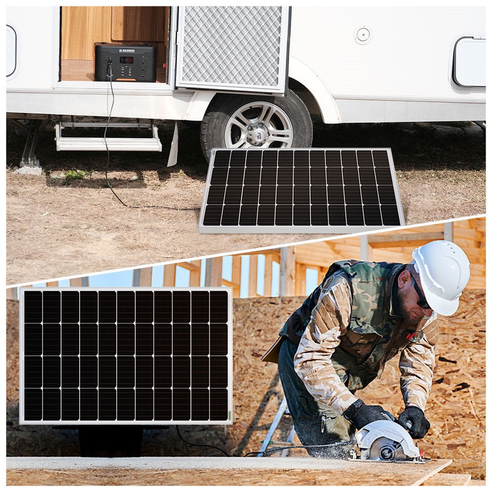 Panneau solaire monocristallin 120W 12V