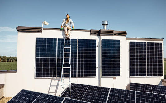 Installation verticale : une nouvelle frontière pour la production d'énergie solaire - eco-worthy-fr