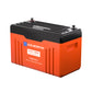 Batterie au lithium LiFePO4 24V 100Ah Bluetooth avec protection basse température, Lumières LED SOC, 100A BMS
