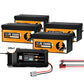 Batterie Lithium LiFePO4 12V 280Ah Bluetooth & Protection Basse Température| ECO-WORTHY