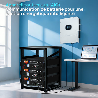 Eco-Worthy Kit Solaire Hors Réseau Complet 48V 10kW (24 x 430W)
