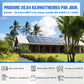 Kit Solaire MPPT Hors Réseau Complet ECO-WORTHY 48V 5160 W (12x 430W)
