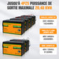 Batterie lithium LiFePO4 24V 100Ah-Protection Contre les Basses Températures