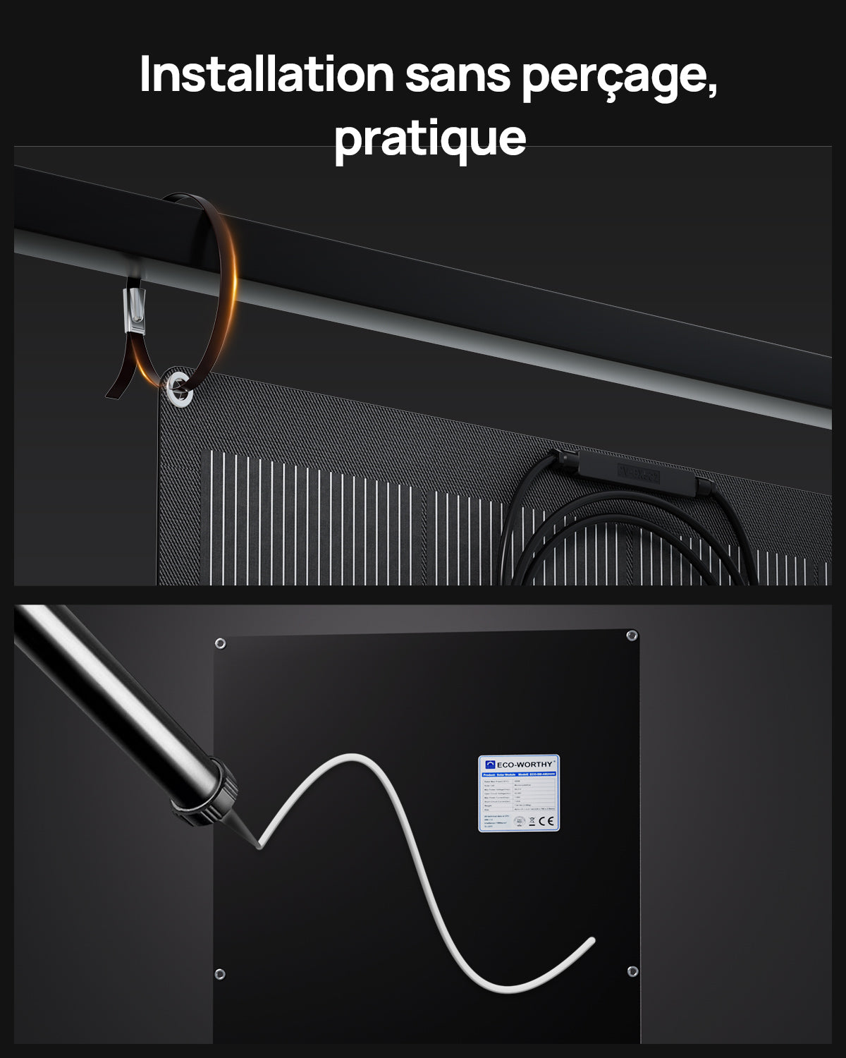 Panneau solaire Mono Flexible 200W 24V