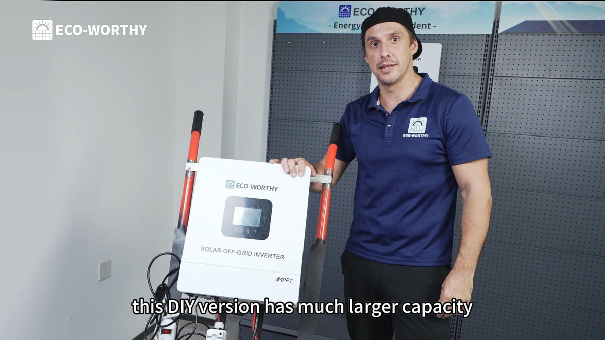 Chariot solaire DIY économique avec Eco-Worthy – Économisez de l'argent et gagnez en autonomie !