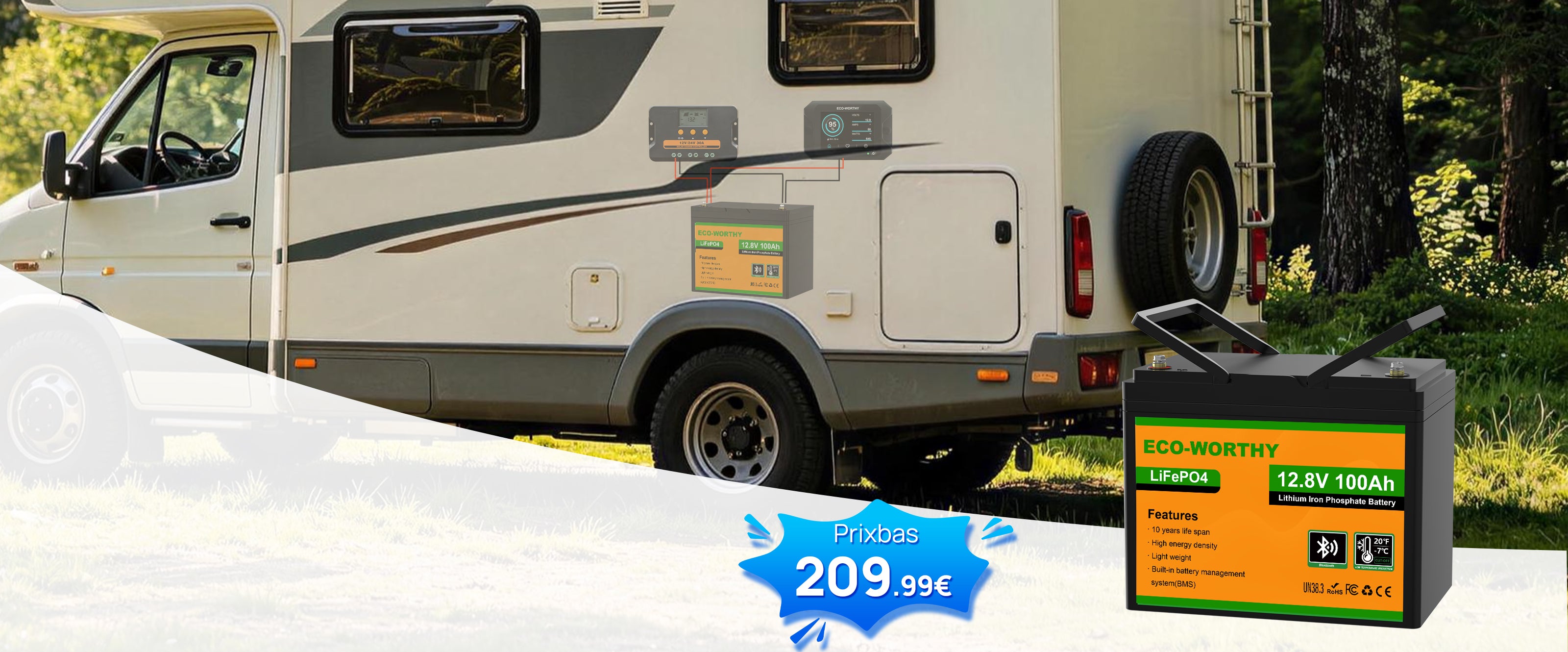 Améliorez la batterie auxiliaire de votre camping-car