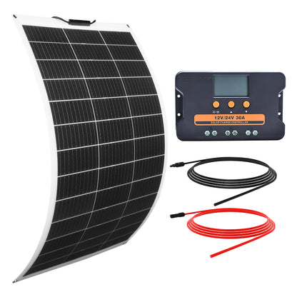 130W260W520W780W12VOffGridSolarKitswith130WFlexibleMonoPanelECO-WORTHY-2.0