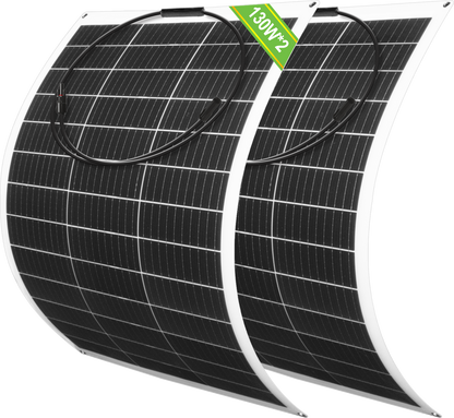 Eco-Worthy panneau solaire mono flexible 130W 12V