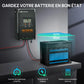 40A MPPT OLED Affichage Régulateur de Charge Solaire Régulateur 12V/24V Autoswitch