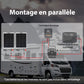 Kit Solaire Autonome 260W 12V Pour Camping-car Avec MPPT 12V/24V 15A