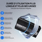Chargeur ECO-WORTHY 14.6 V 25 A LiFePO4 avec convertisseur 600 W 12 V à 230 V, fonction UPS, pour batteries LiFePO4 à décharge profonde