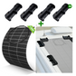 Eco-Worthy panneau solaire mono flexible 130W 12V