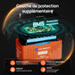 Eco-Worthy Batterie au lithium LiFePO4 24V 100Ah Bluetooth avec Lumières LED SOC