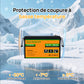 Batterie au lithium LiFePO4 24 V 100 Ah avec Bluetooth et protection contre les basses températures