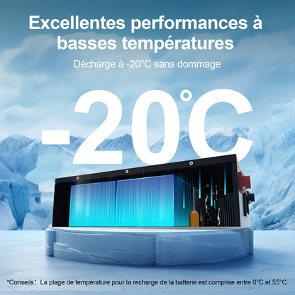 Batterie lithium empilable eco worthy 48V 50Ah