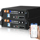 Batterie lithium 48V 100Ah rack | 5.12kWh LiFePO4 avec Bluetooth & WiFi【Version 3】