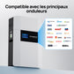 Eco-Worthy Batterie murale lithium 48V 100Ah LiFePO4 – Charge basse température -20°C