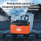 Eco-Worthy Batterie Lithium 12V 314Ah LiFePO4 Bluetooth Avec Indicateur LED (Données SOC et Niveau de Batterie)