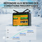 Batterie lithium LiFePO4 12V 100Ah avec Bluetooth-Prot. basse temp.