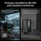 Eco-Worthy Chargeur de batterie lithium 48V – Courant réglable 0–50A, entrée 90–260V