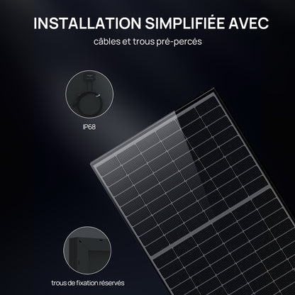 Eco-Worthy Panneau solaire Mono N-Type 430w
