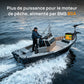 Eco-Worthy Batterie LiFePO4 12V 50Ah avec XT60, Bluetooth, BMS et protection basses températures