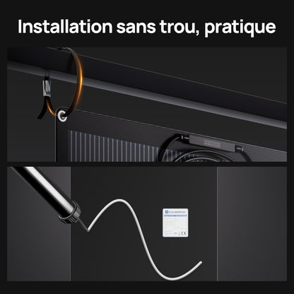 Eco-Worthy 200W Panneau solaire Mono Flexible