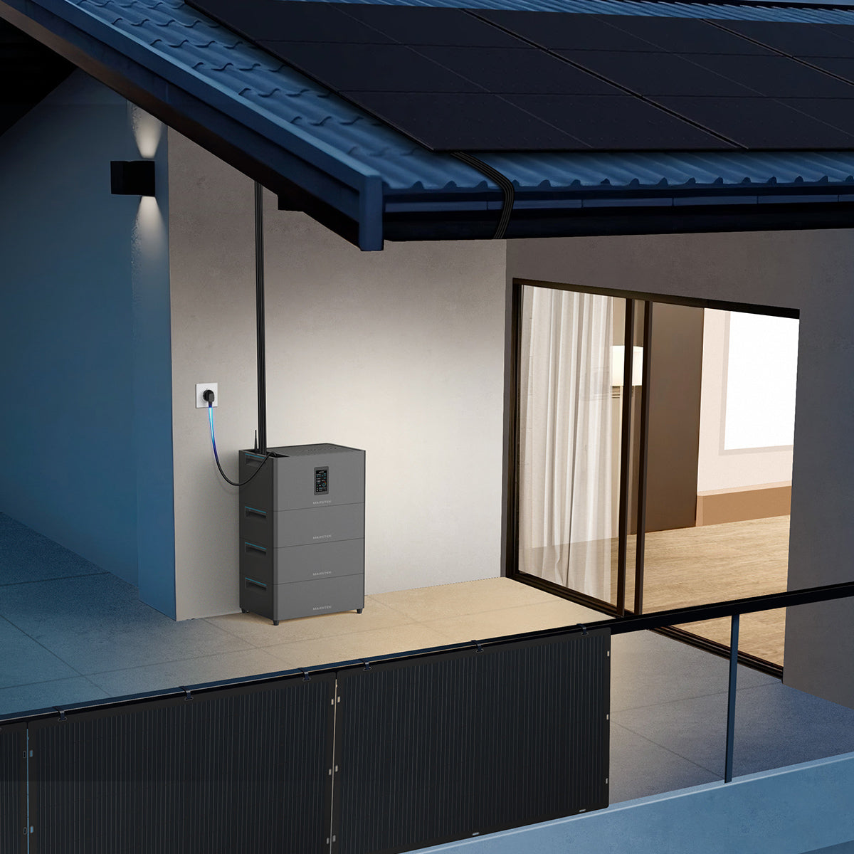 Convient aux balcons/toits