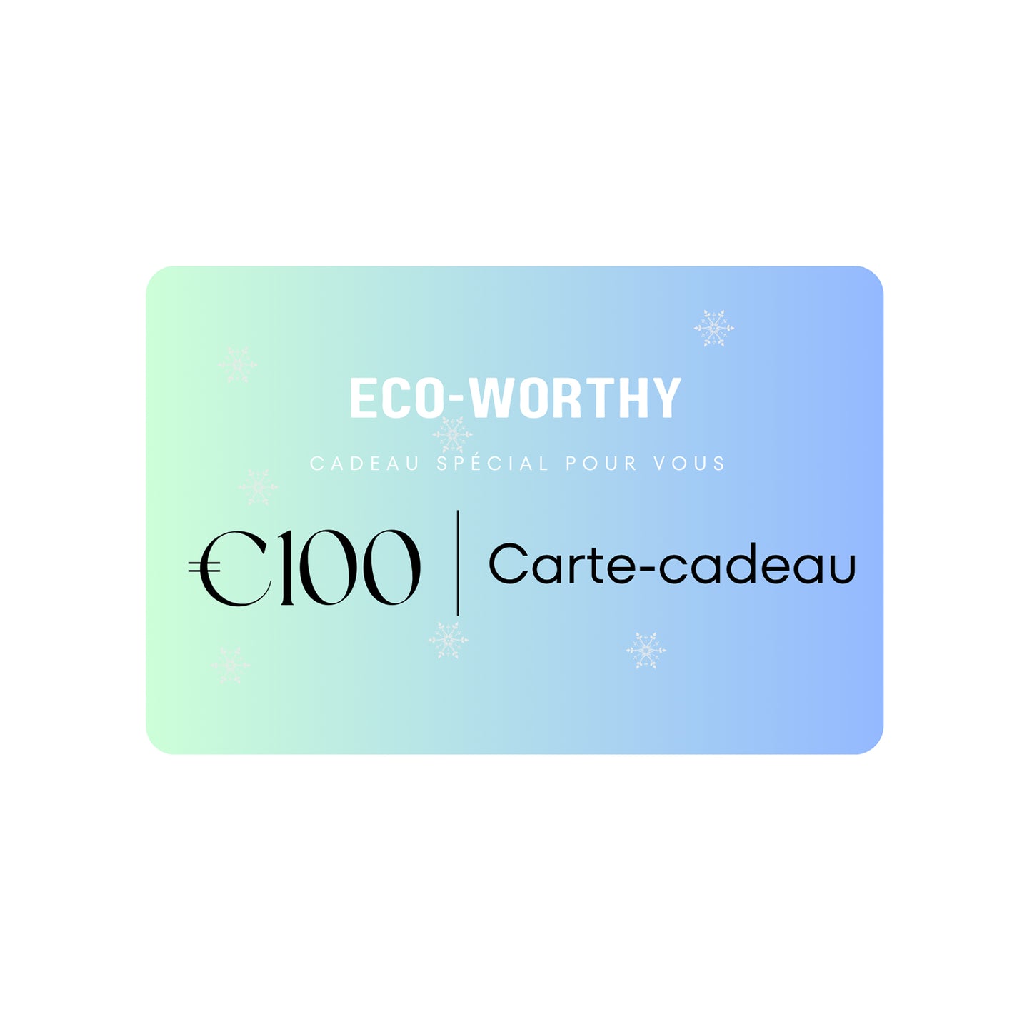 Carte Cadeau ECO-WORTHY