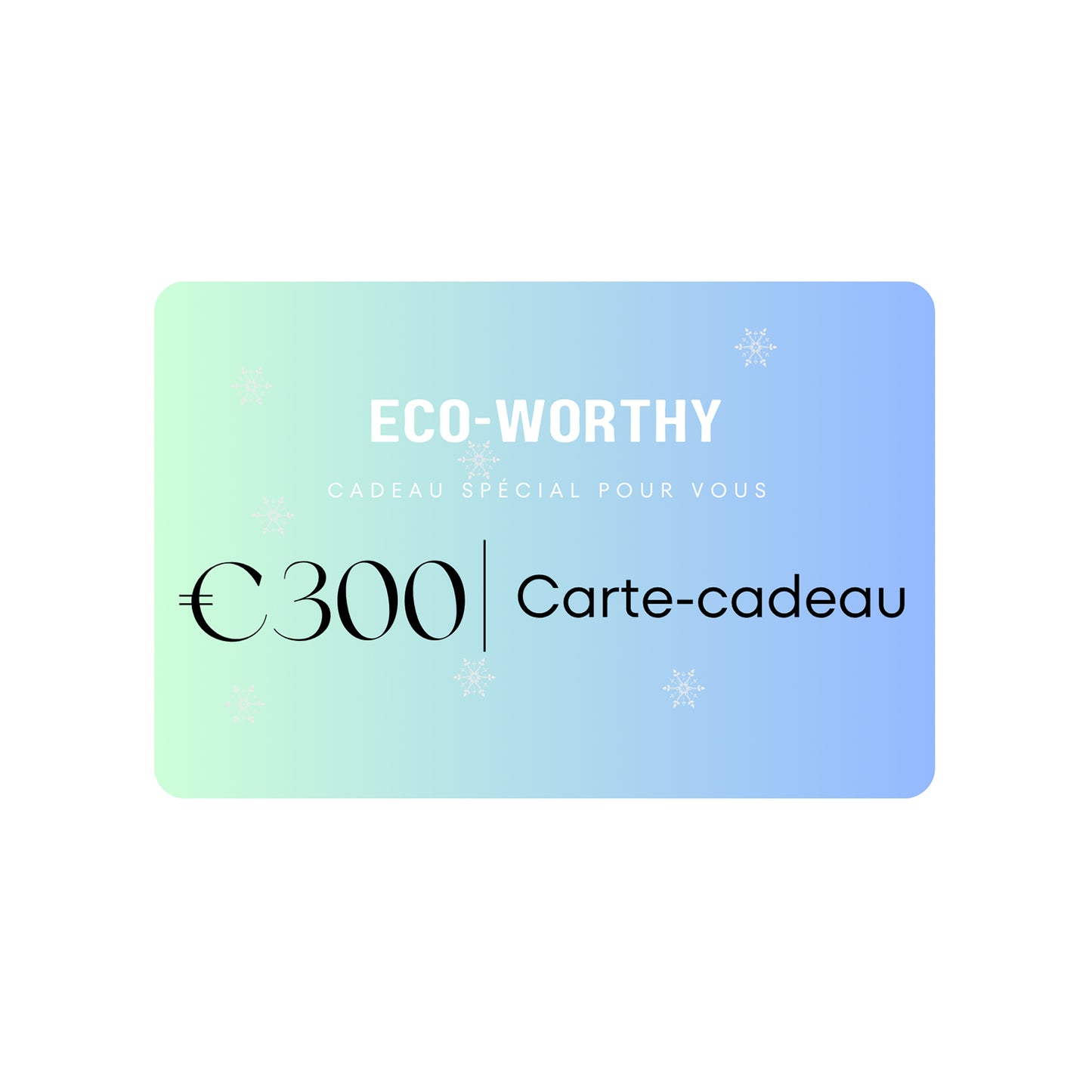 Carte Cadeau ECO-WORTHY