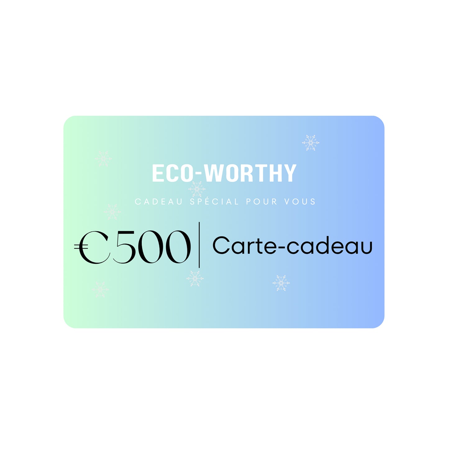 Carte Cadeau ECO-WORTHY