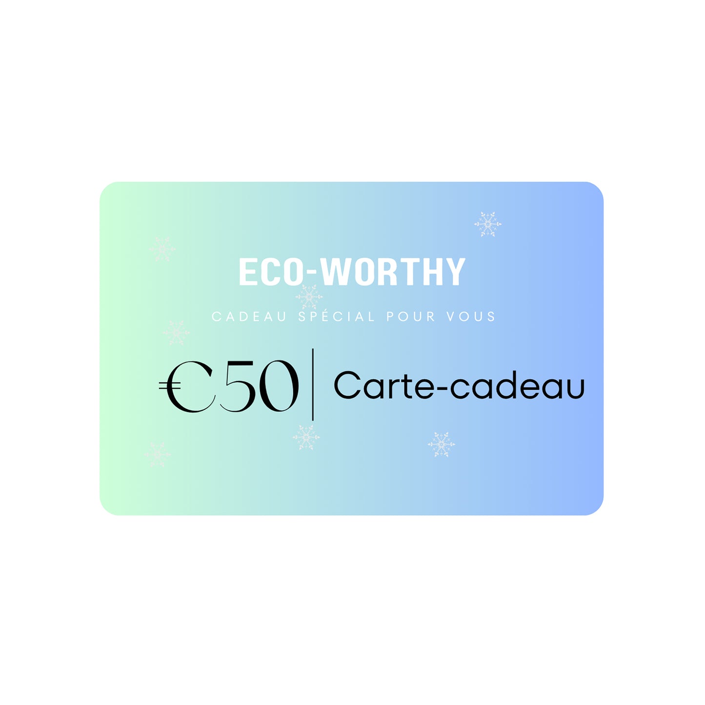 Carte Cadeau ECO-WORTHY