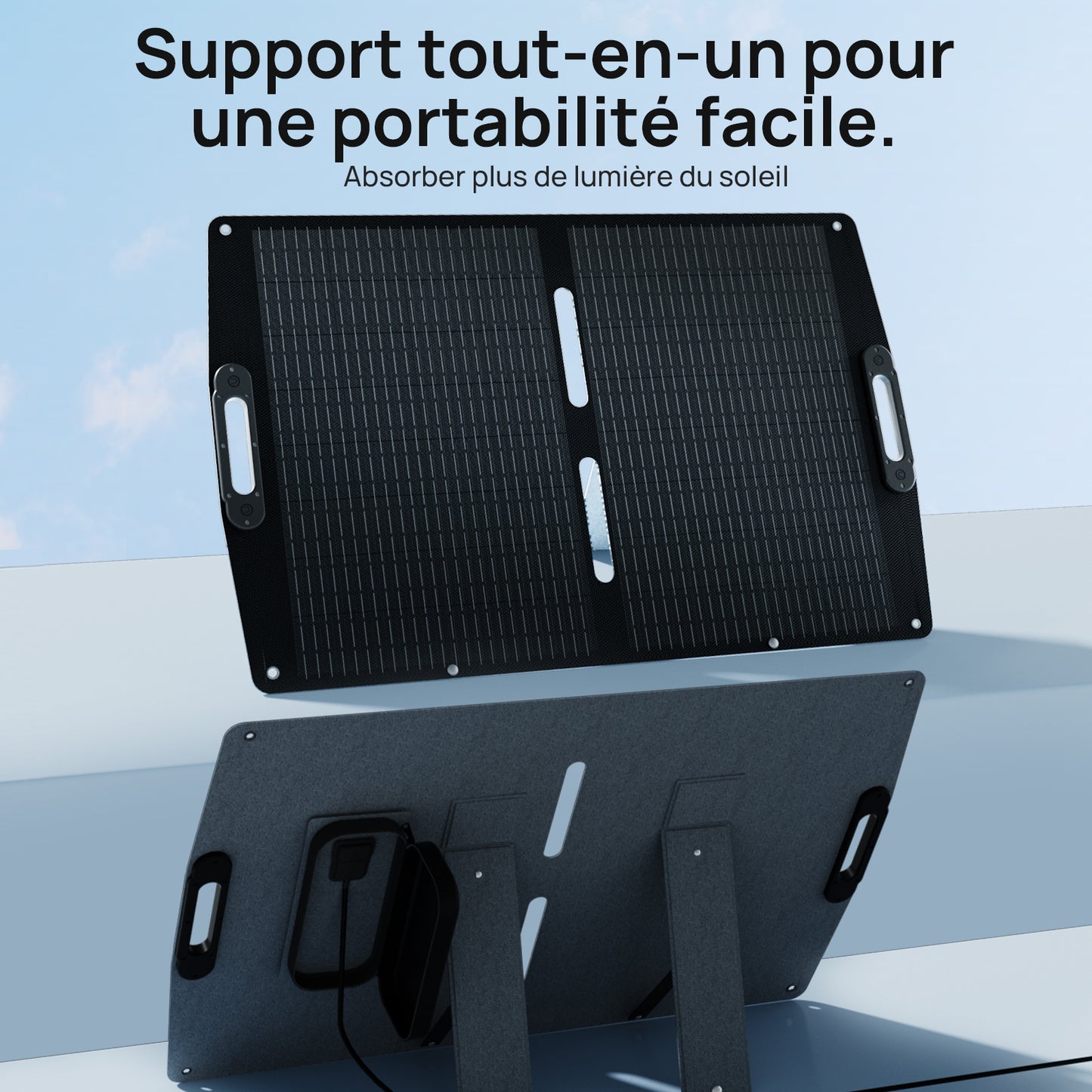 Panneau solaire pliable portable 12 V 100 W