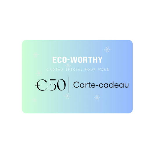 Carte Cadeau ECO-WORTHY - eco-worthy-fr