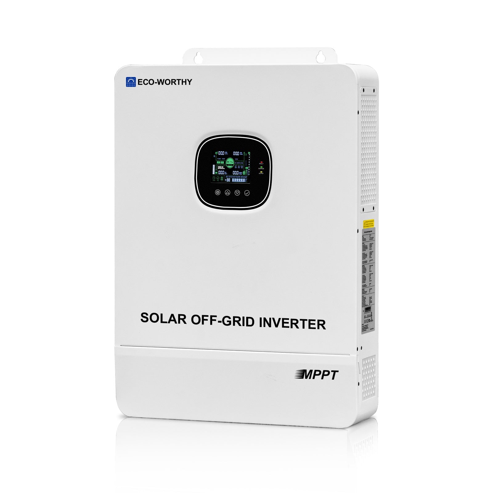 Eco-Worthy 10kW 48V Onduleur solaire hors réseau — Convertisseur 48V CC vers 230V CA — Entrée photovoltaïque 11 000W à 500V - eco-worthy-fr