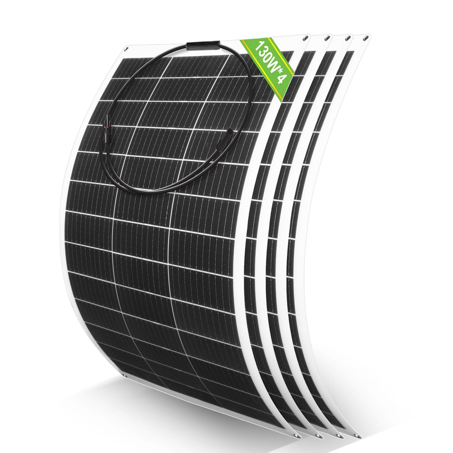Eco-Worthy 130W 12V panneau solaire mono flexible - eco-worthy-fr