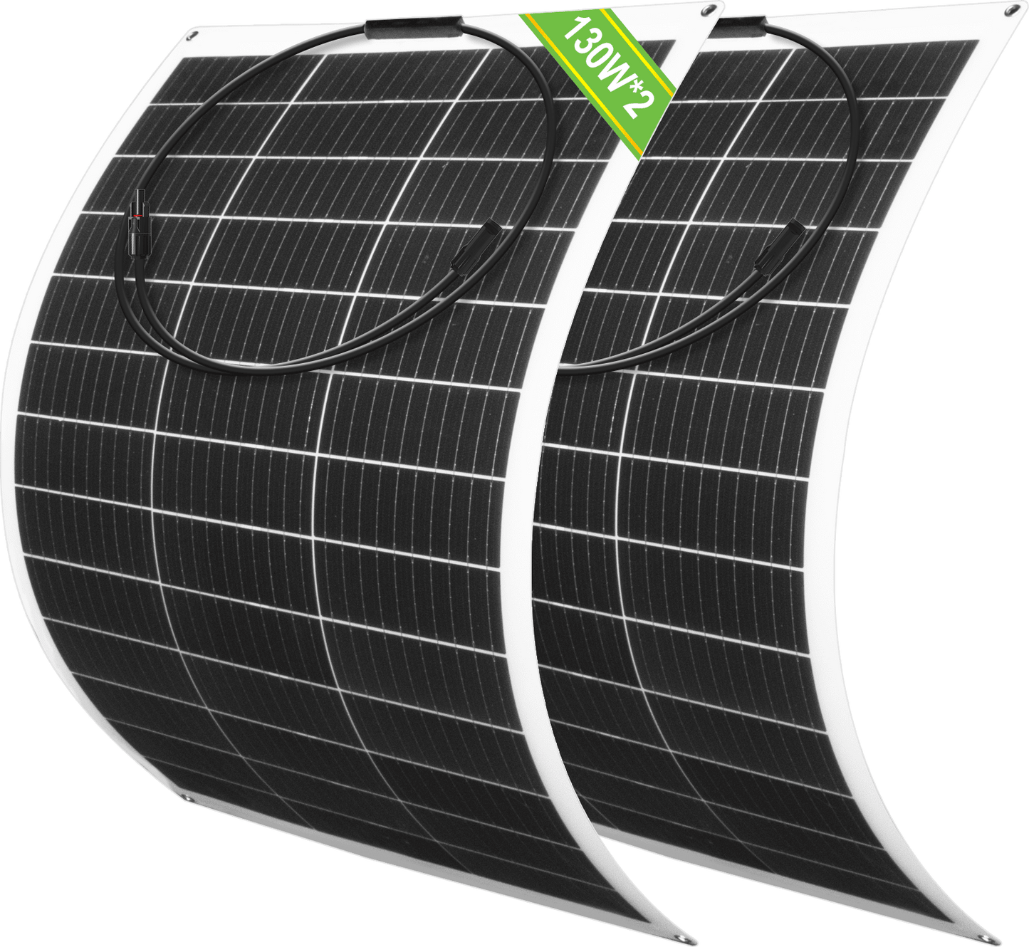 Eco-Worthy 130W 12V panneau solaire mono flexible - eco-worthy-fr