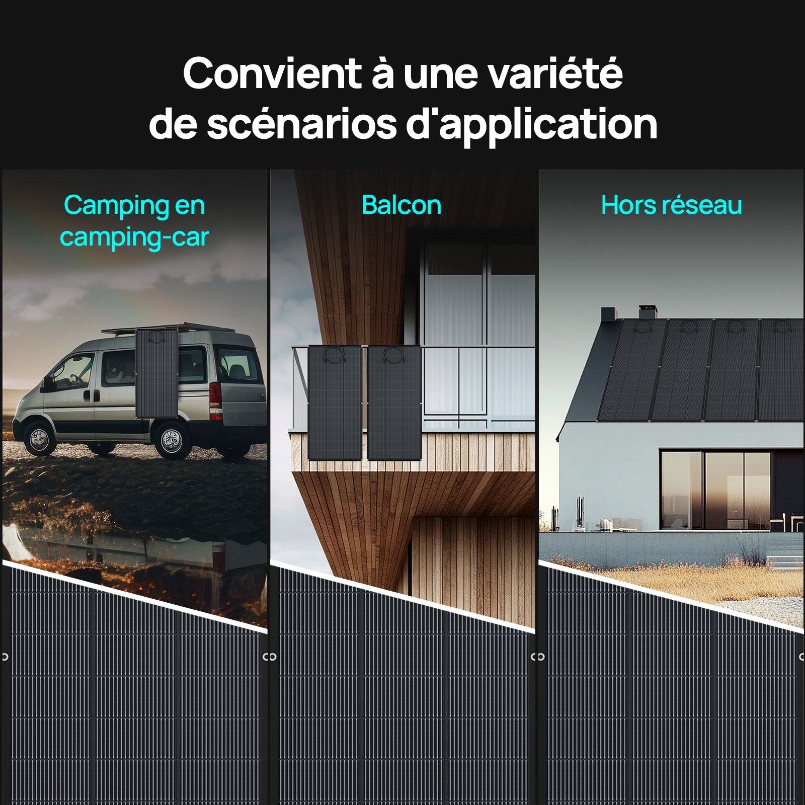 Eco-Worthy 200W Panneau solaire Mono Flexible - eco-worthy-fr