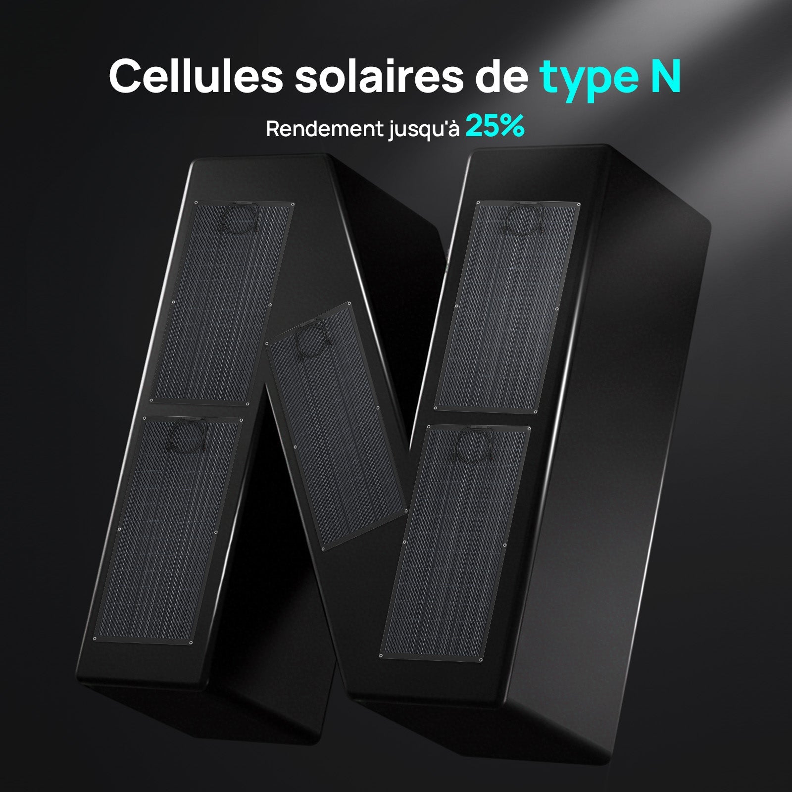Eco-Worthy 200W Panneau solaire Mono Flexible - eco-worthy-fr