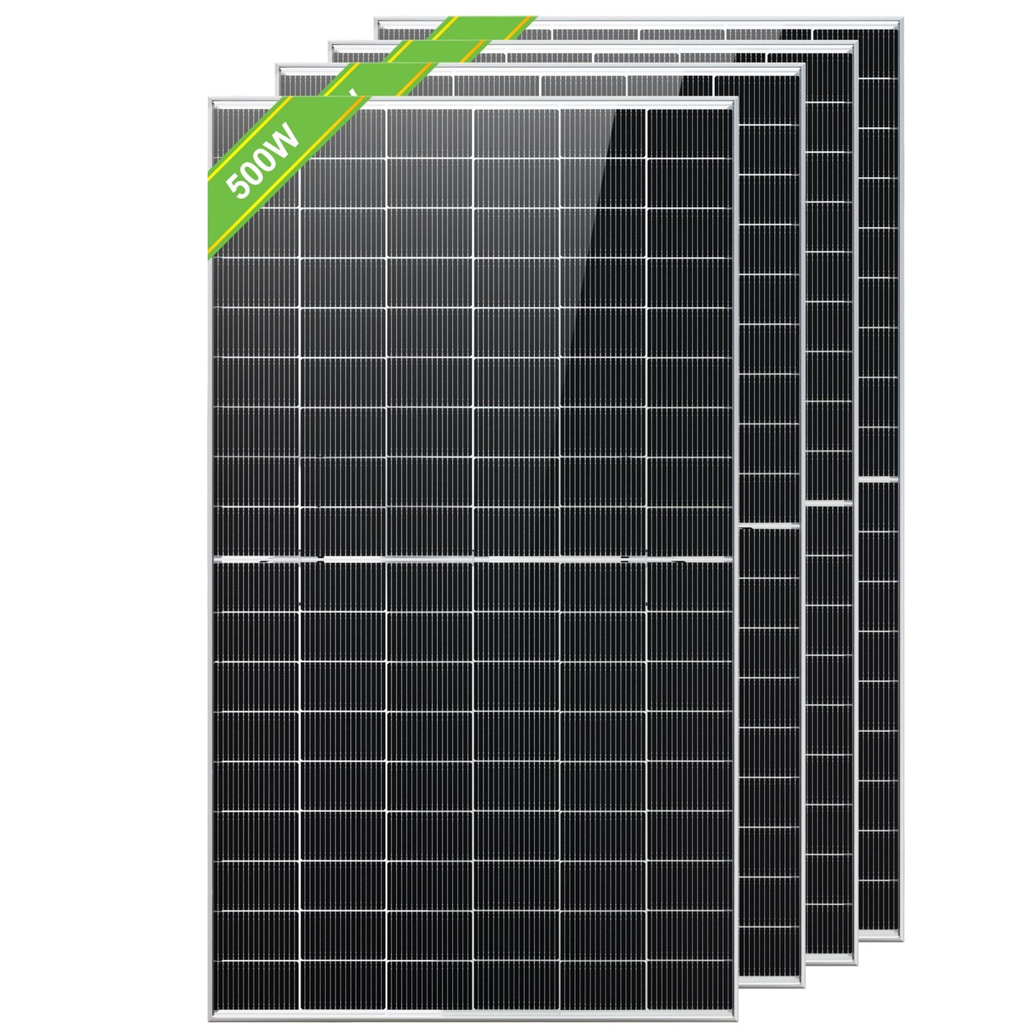 Eco-Worthy 500W Panneau Solaire Bifacial N-Type TOPCon monocristallin - eco-worthy-fr