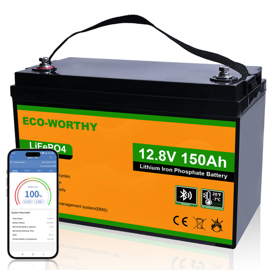 eco-worthy-batterie-lithium-lifepo4-12V150Ah-avec-Bluetooth-1