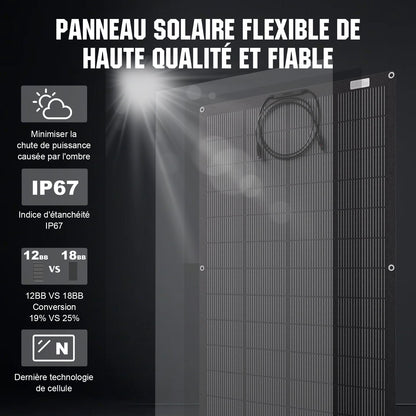 Eco-Worthy kit solaire hors réseau 400W 12V pour camping-car avec MPPT 40A - eco-worthy-fr