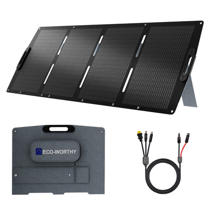 Eco-Worthy Panneau solaire portable 200W Pour Camping-car - eco-worthy-fr