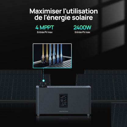 Eco-Worthy Station électrique Marstek Jupiter C+ avec stockage – Plug & Play pour balcons et jardins - eco-worthy-fr