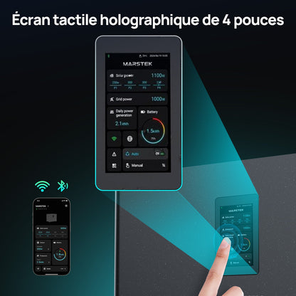 Eco-Worthy Station électrique Marstek Jupiter C+ avec stockage – Plug & Play pour balcons et jardins - eco-worthy-fr