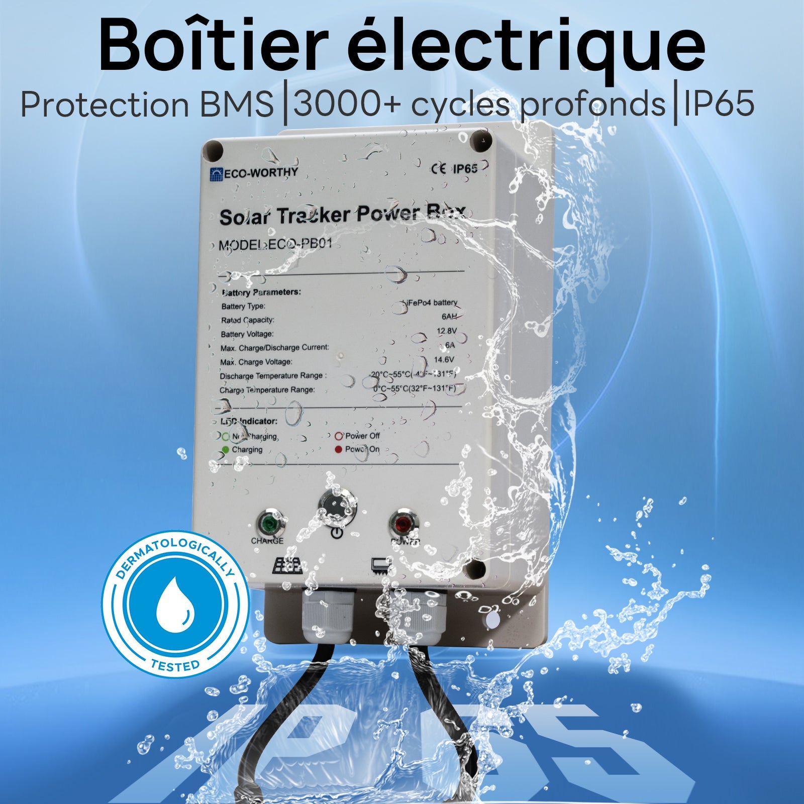 Eco-Worthy Système de support de suivi à deux axes - eco-worthy-fr