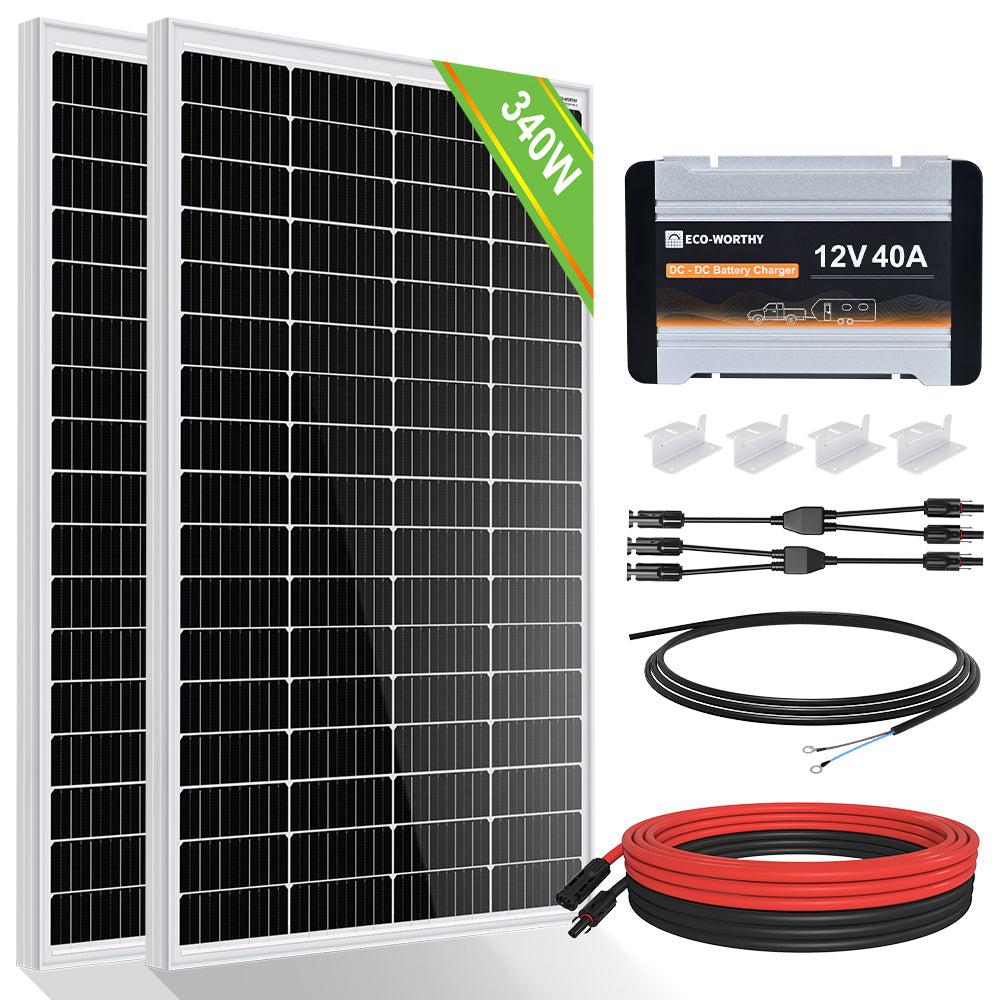 100W à 1KW Kit Solaire | ECO-WORTHY – Eco-worthy-fr