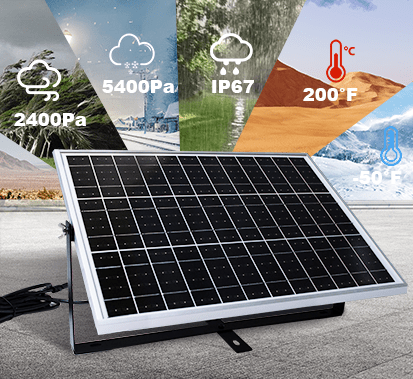Kit de chargeur d'entretien pour panneau solaire monocristallin 25W 12V - eco-worthy-fr