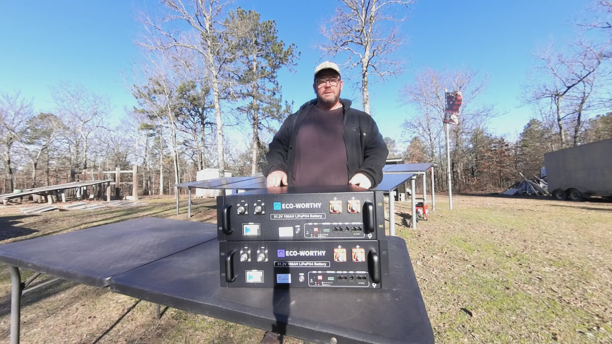 En ce jour plein d'amour, créez votre propre solution solaire à moindre coût avec les batteries Eco-Worthy
